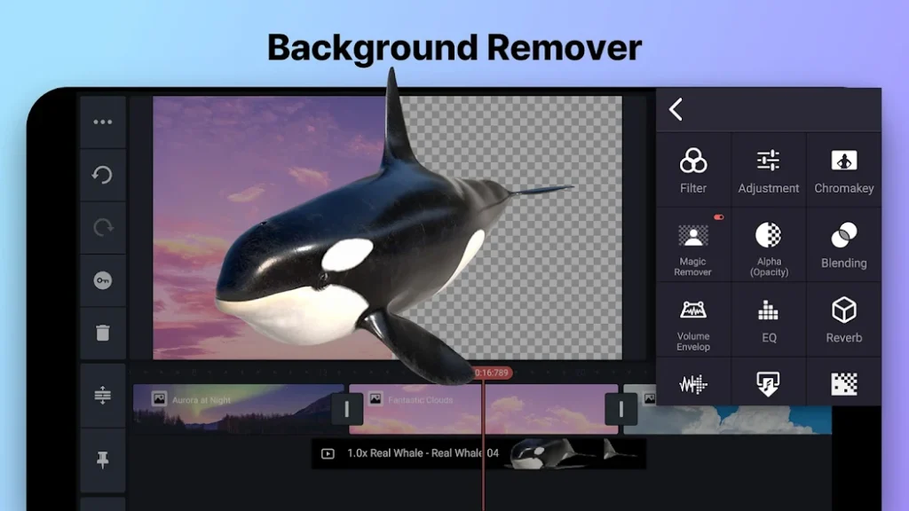 Background Removing in KineMaster